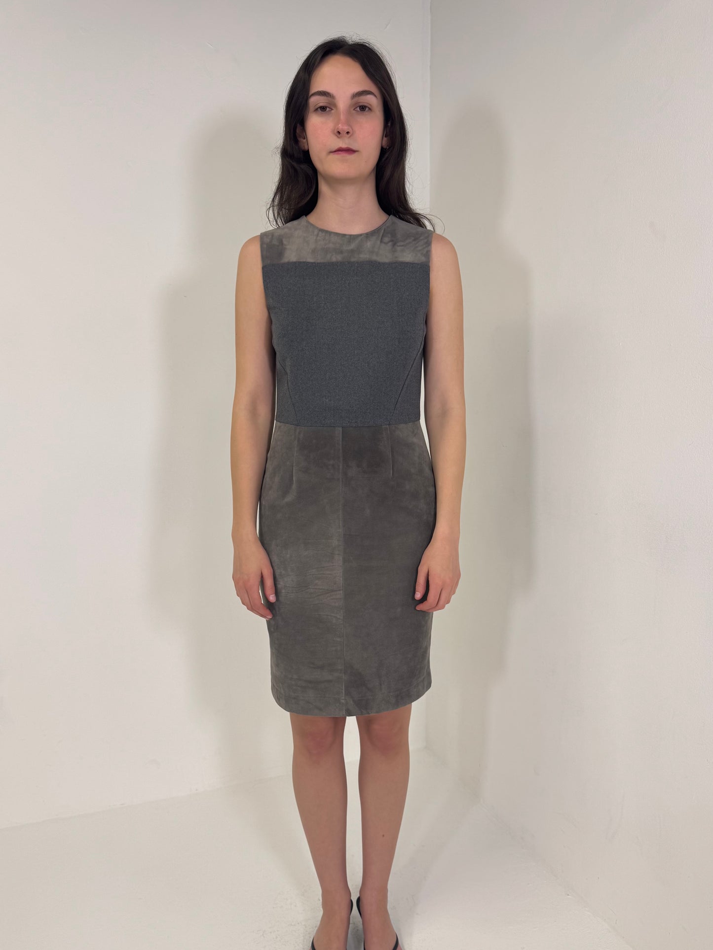 Tomaso Stefanelli Suede Dress