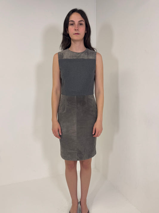 Tomaso Stefanelli Suede Dress