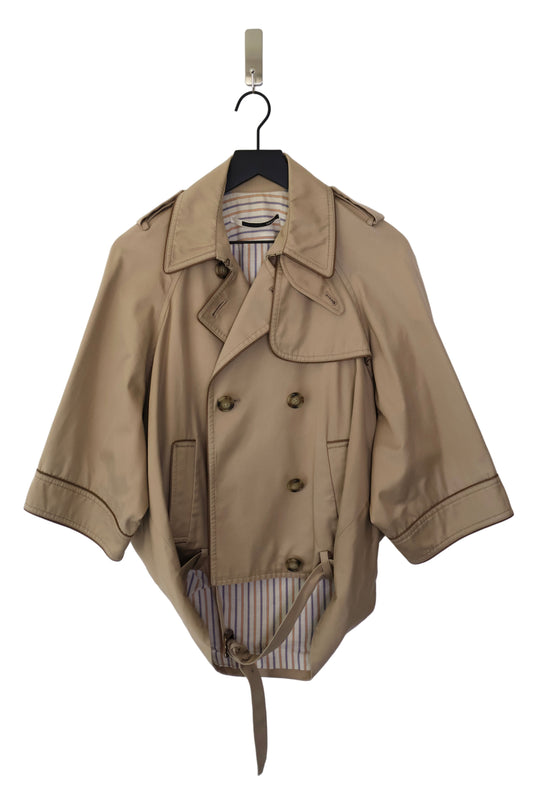 Sakayori Short Trench Coat