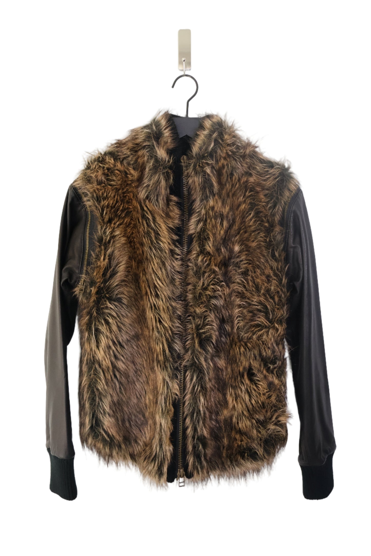 Italian Designer Convertible Fur Jacket