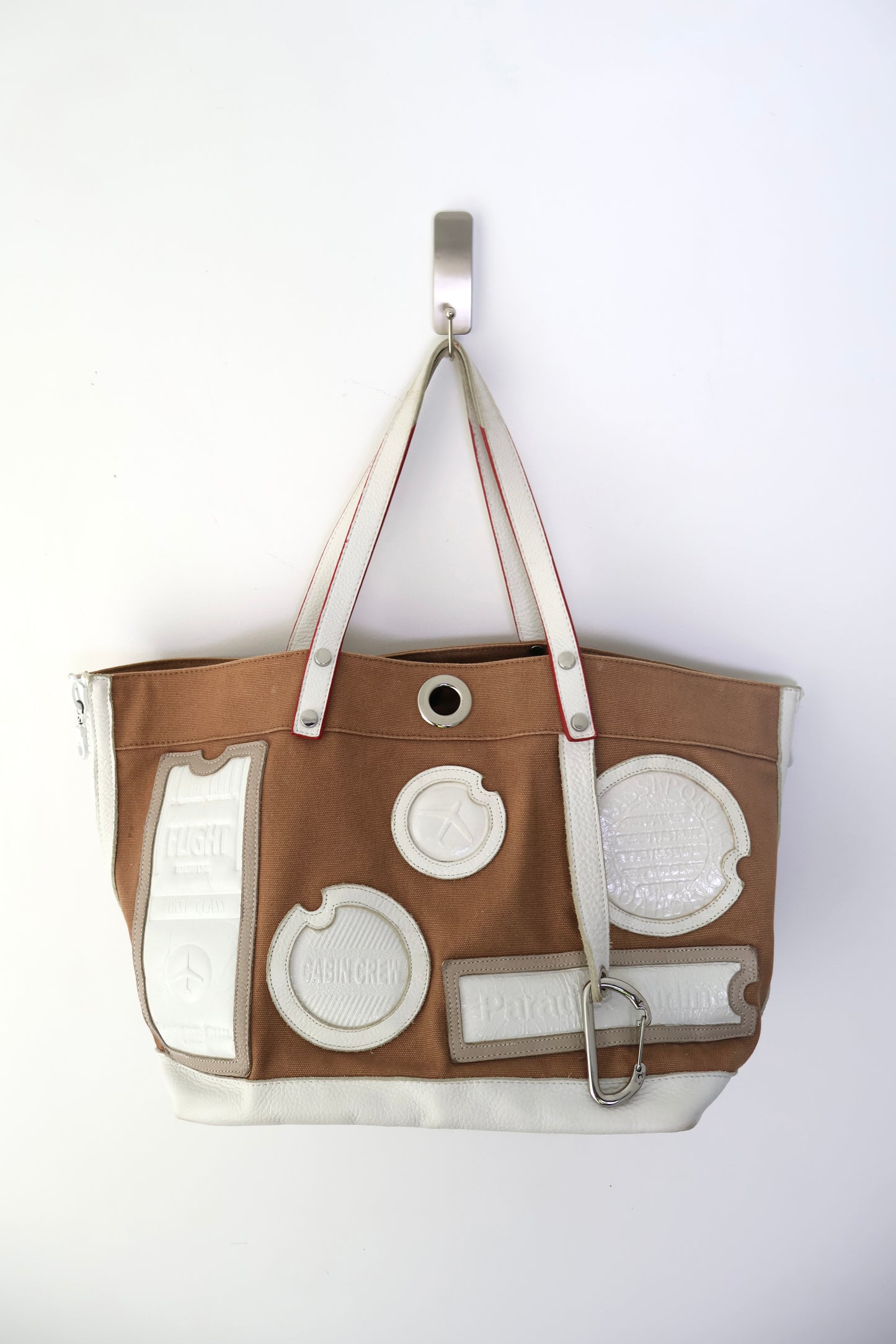 French Designer Luggage Tag Purse