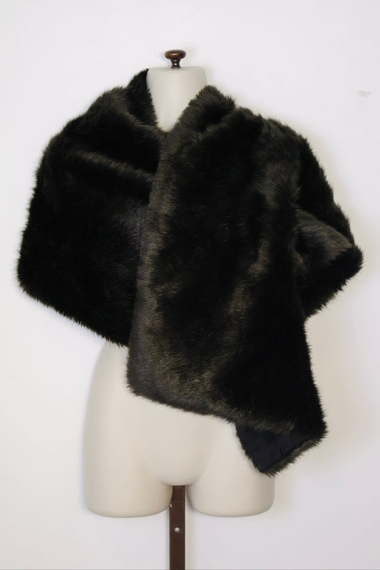 FW08 Comme des Garçons Mink Shawl