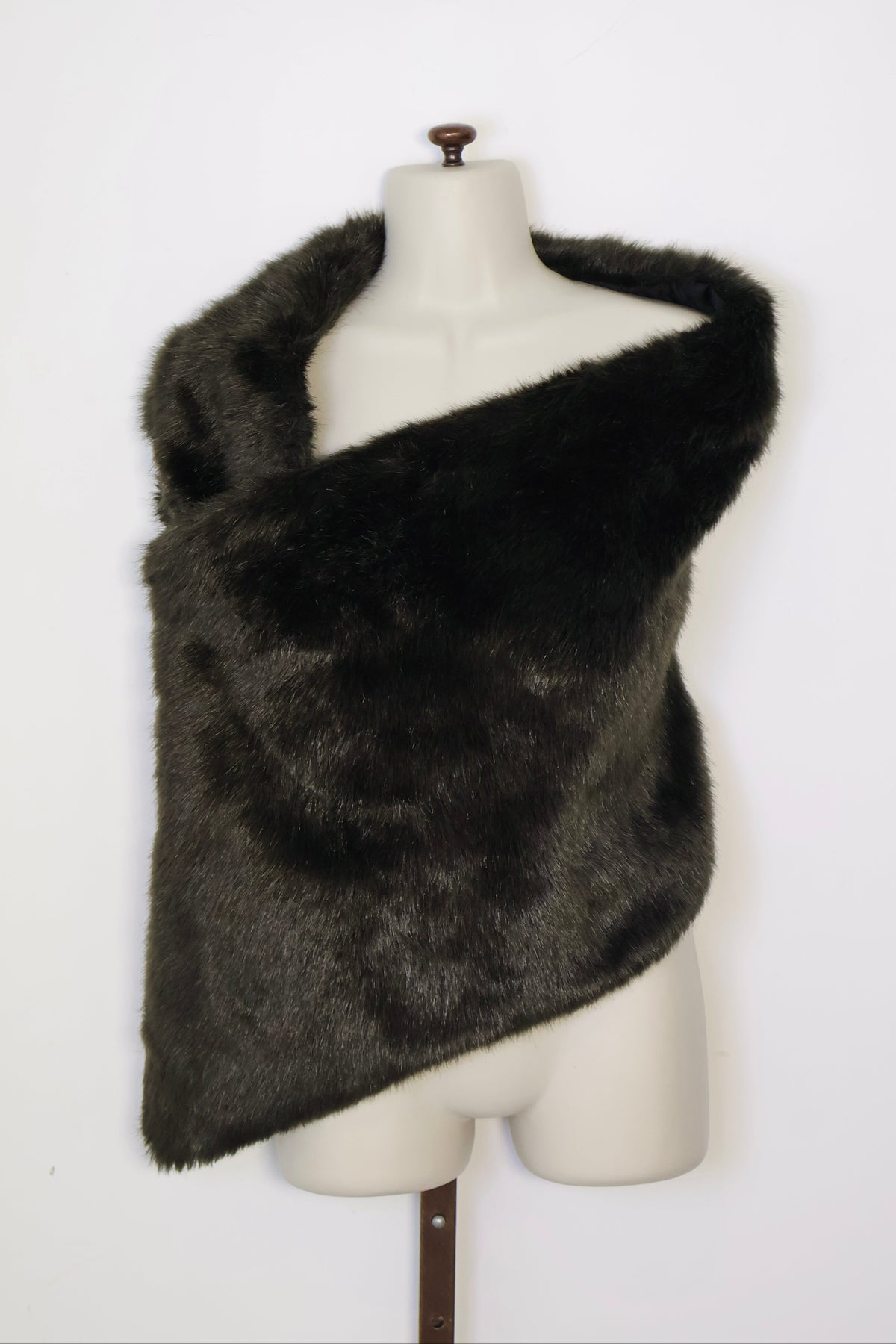 FW08 Comme des Garçons Mink Shawl