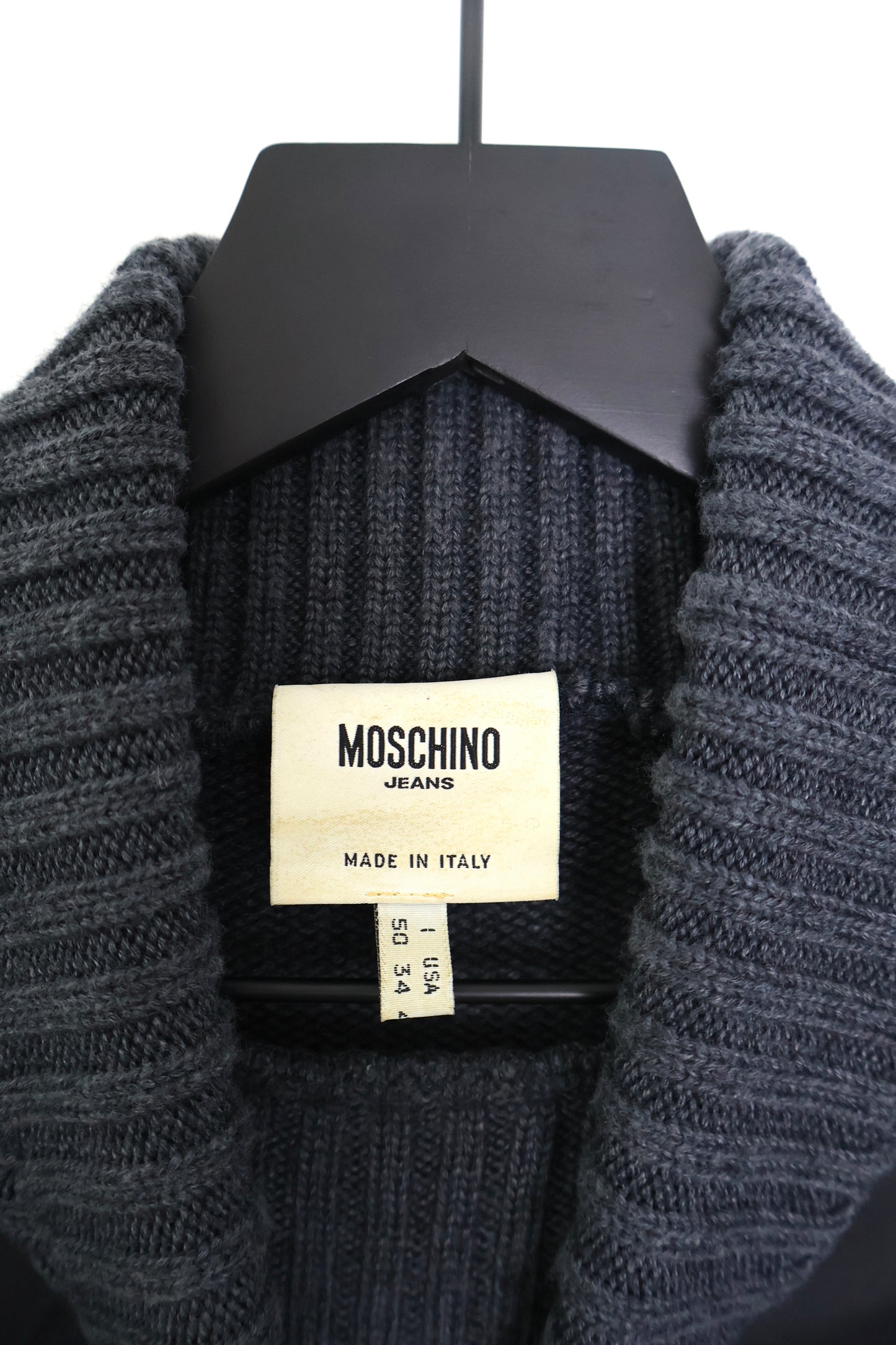 90s Moschino Knit Sweatshirt