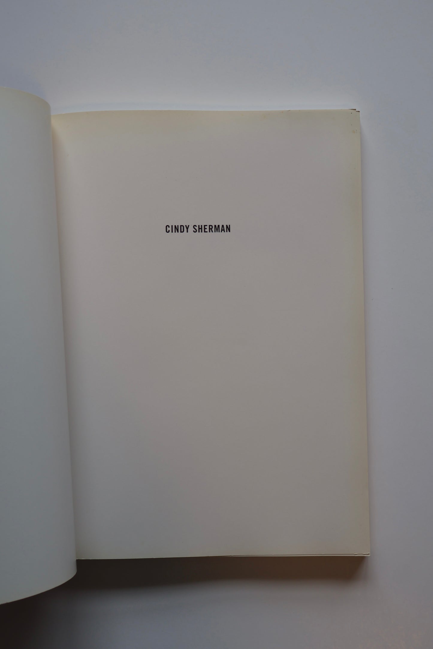 1996 Cindy Sherman Exhibit Catalog