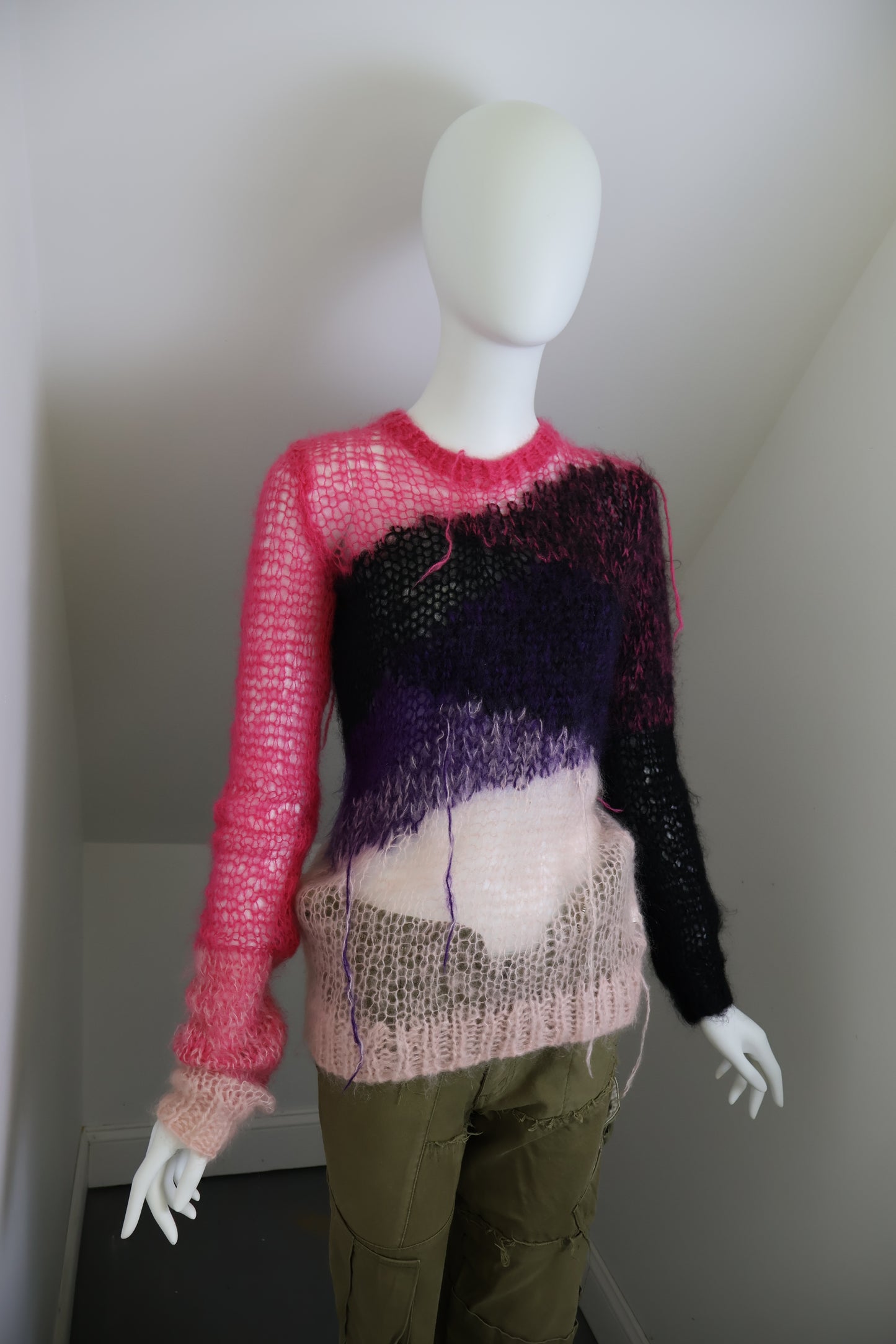 FW06 Junya Watanabe Punk Mohair Knit