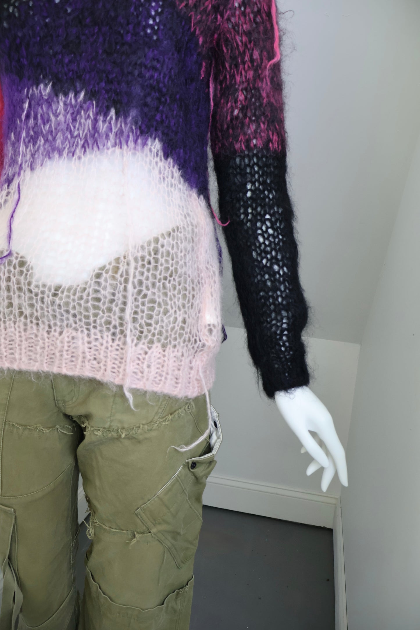 FW06 Junya Watanabe Punk Mohair Knit