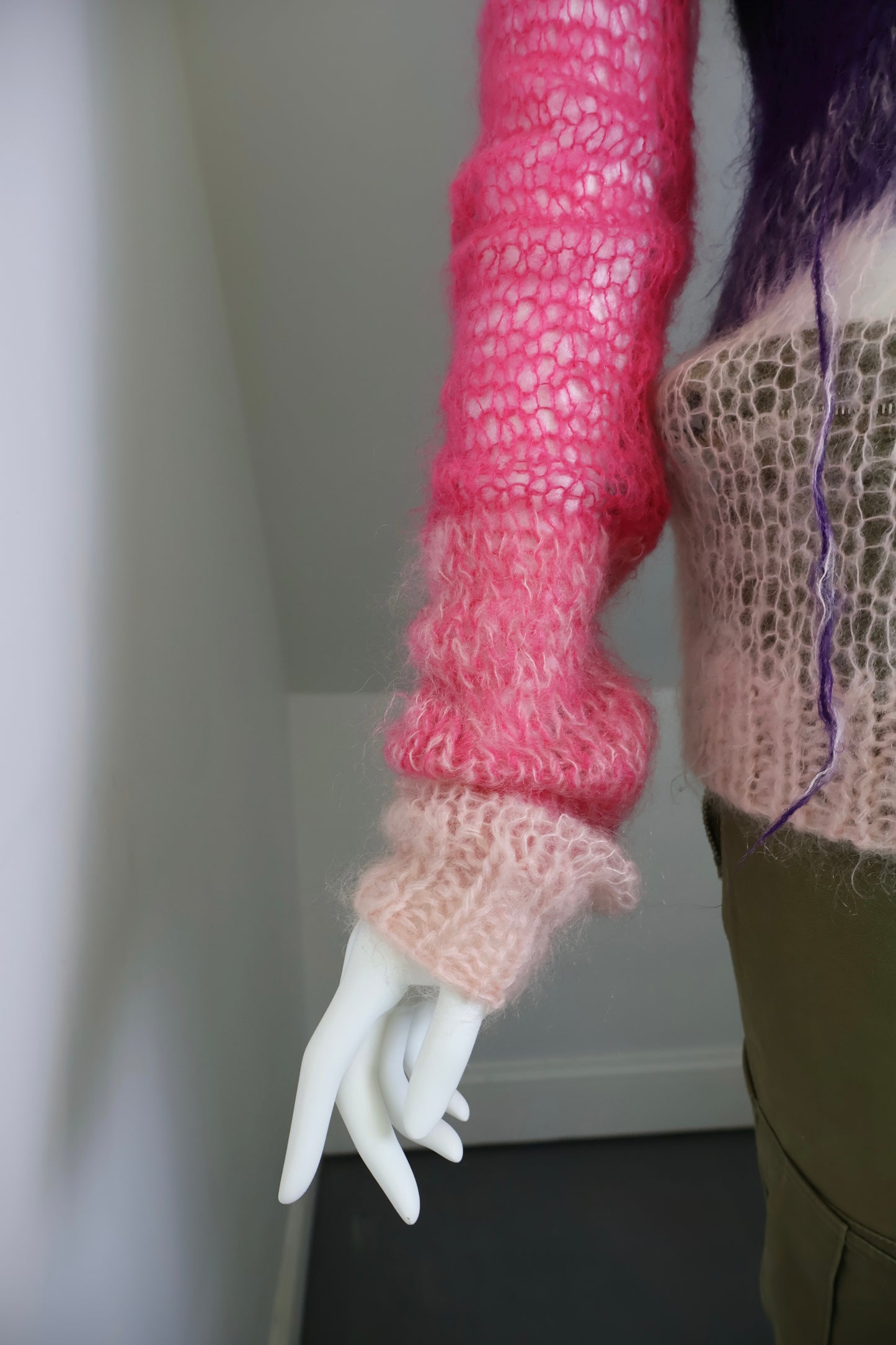 FW06 Junya Watanabe Punk Mohair Knit