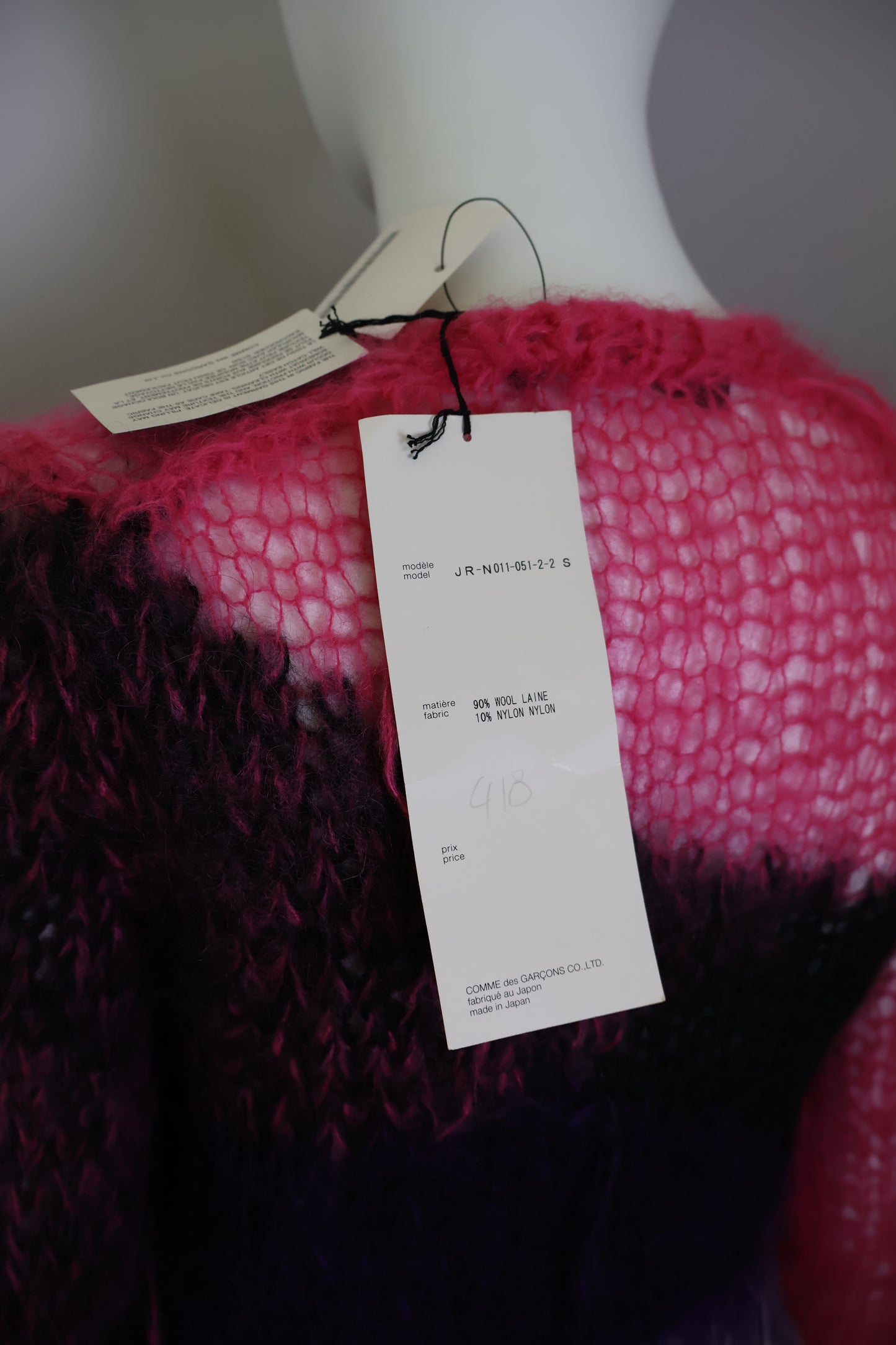 FW06 Junya Watanabe Punk Mohair Knit