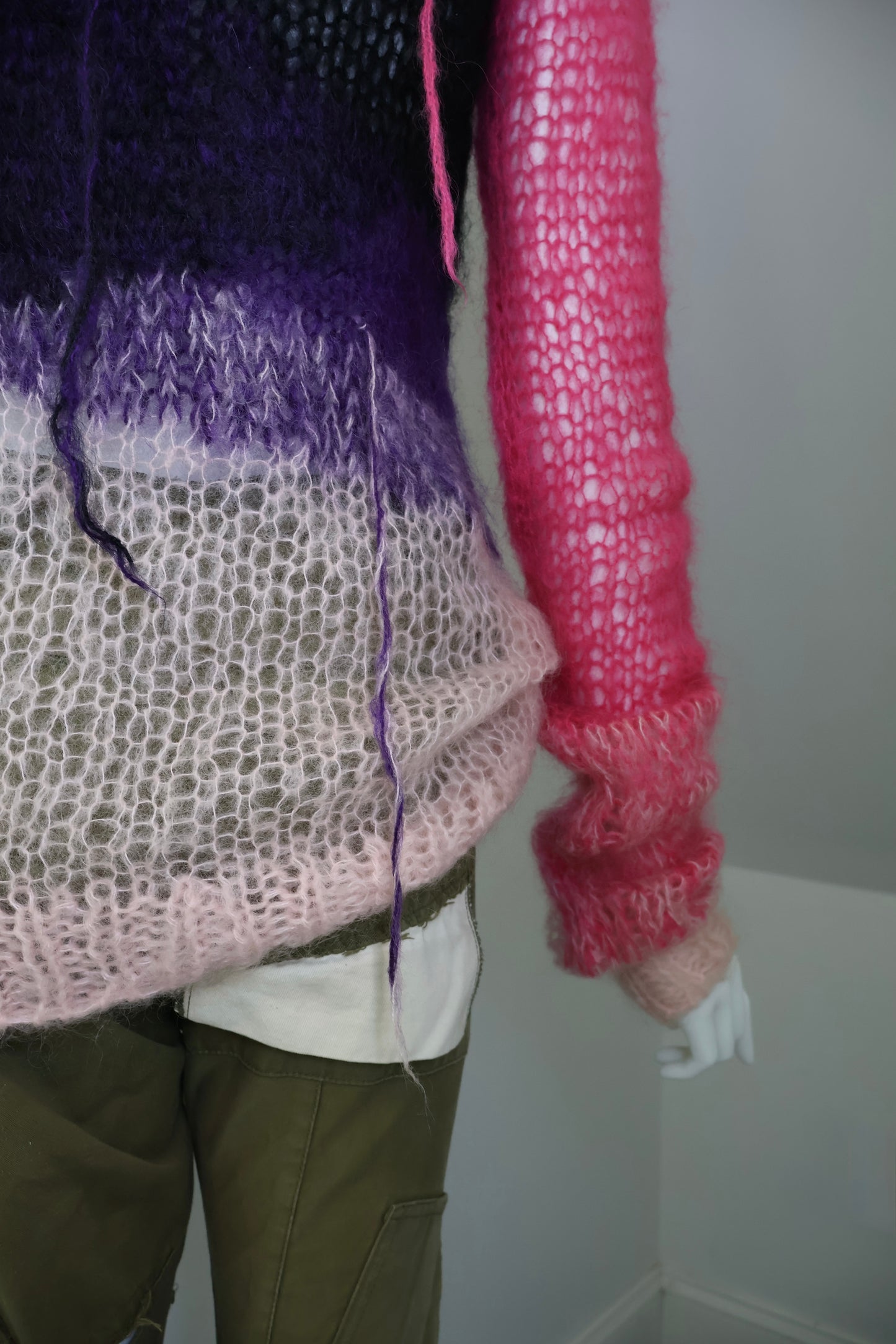 FW06 Junya Watanabe Punk Mohair Knit