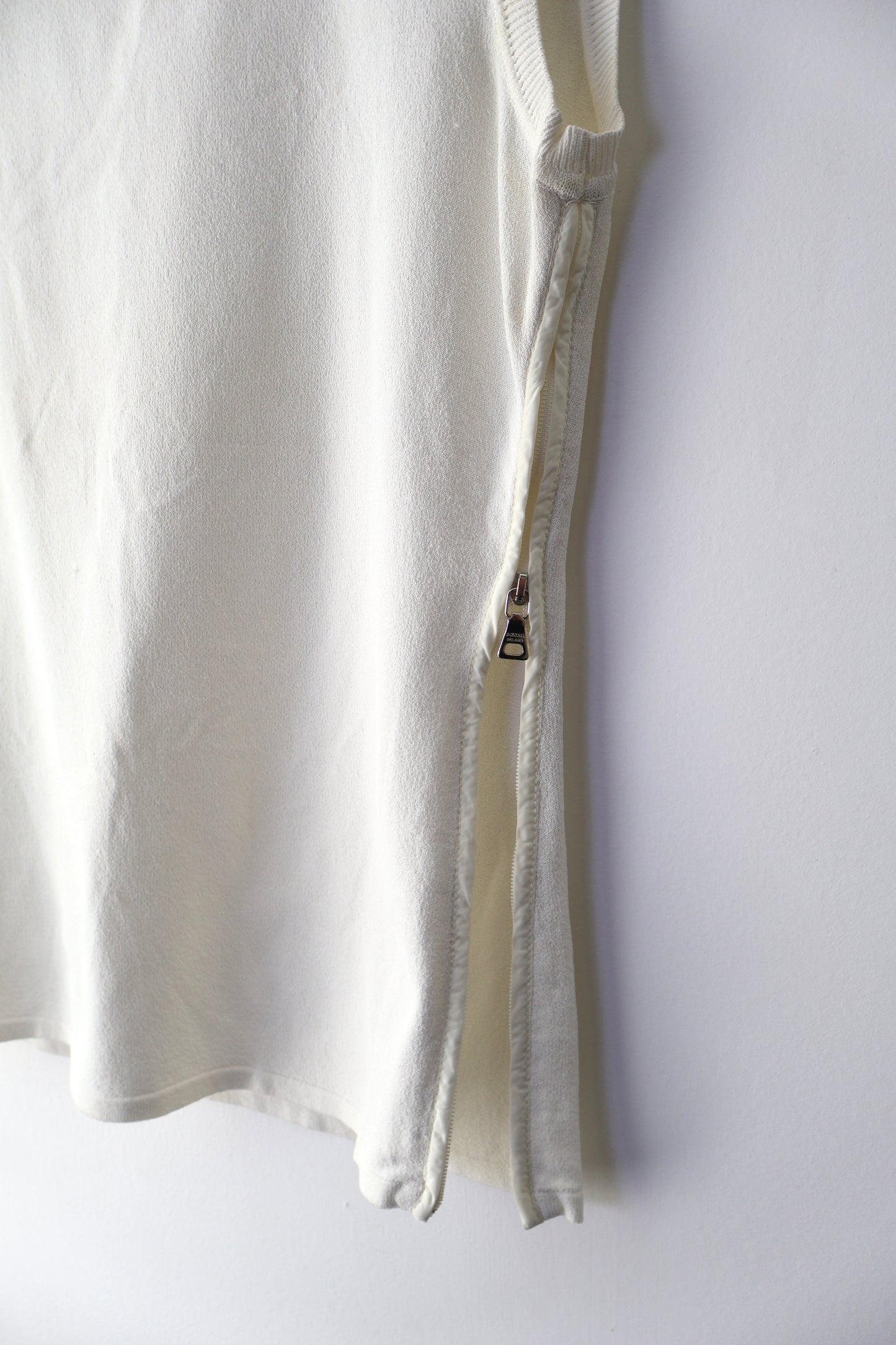 90s Prada Zipper Tank Top