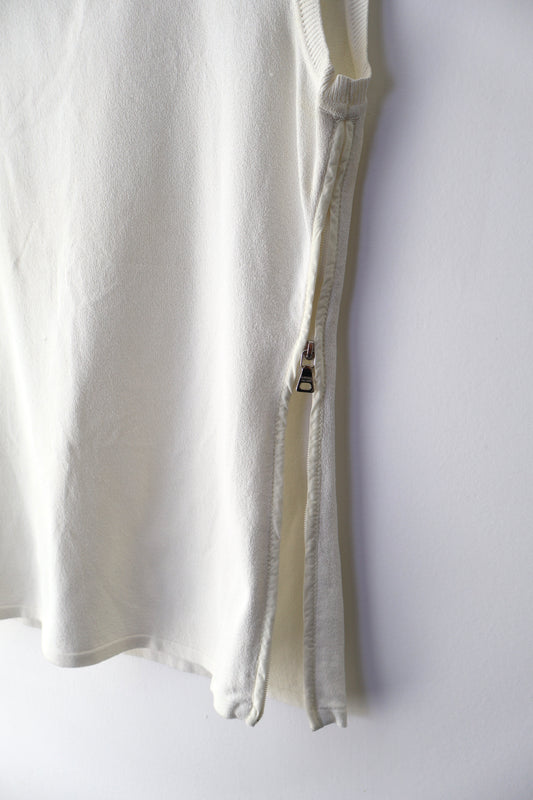 90s Prada Zipper Tank Top