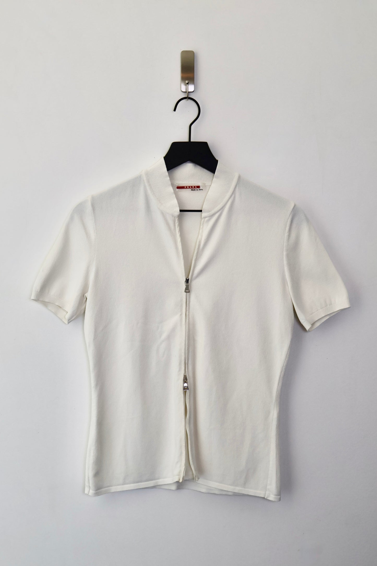 Prada Front Zip Top