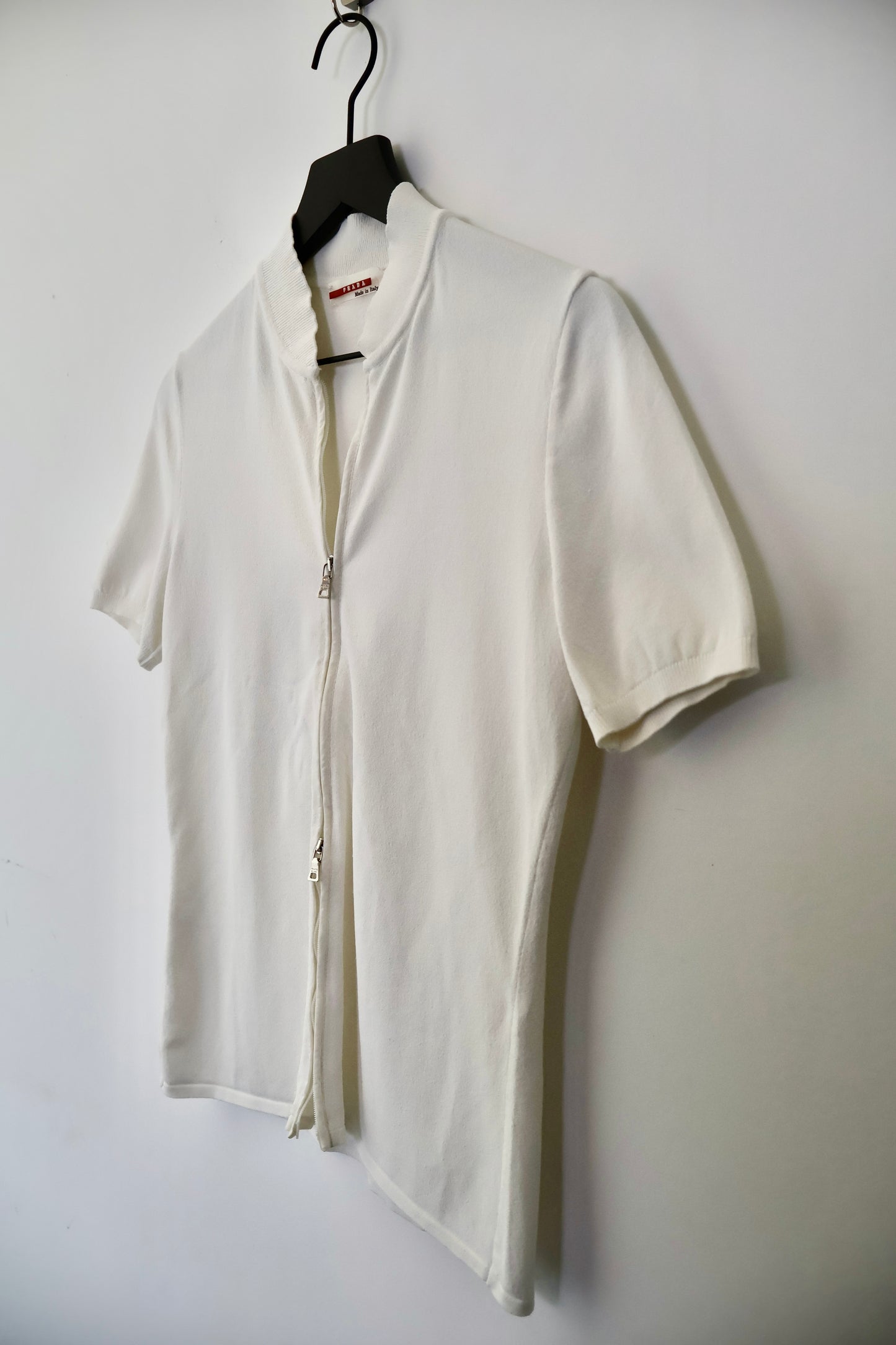 Prada Front Zip Top