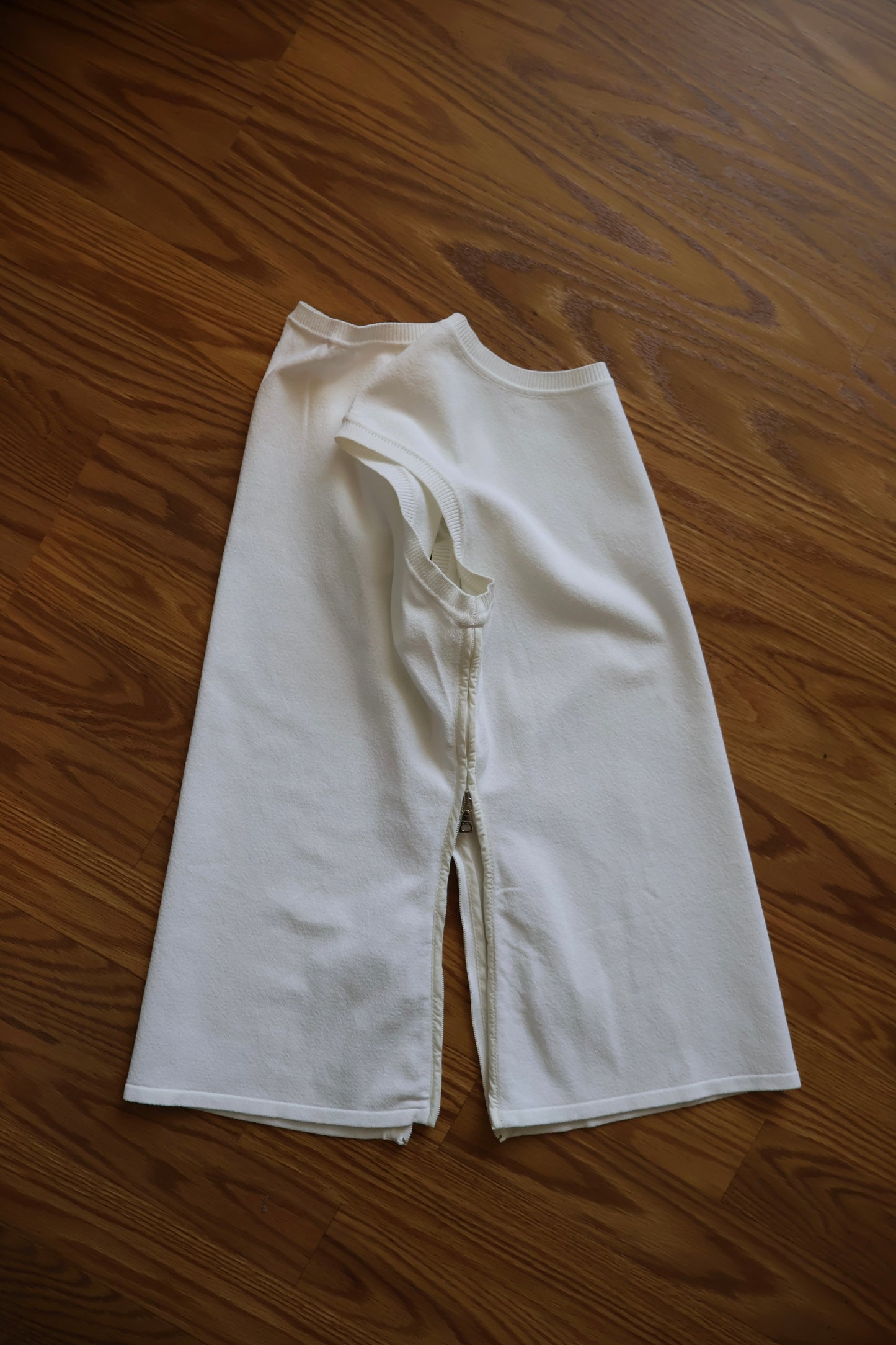 90s Prada Zipper Tank Top