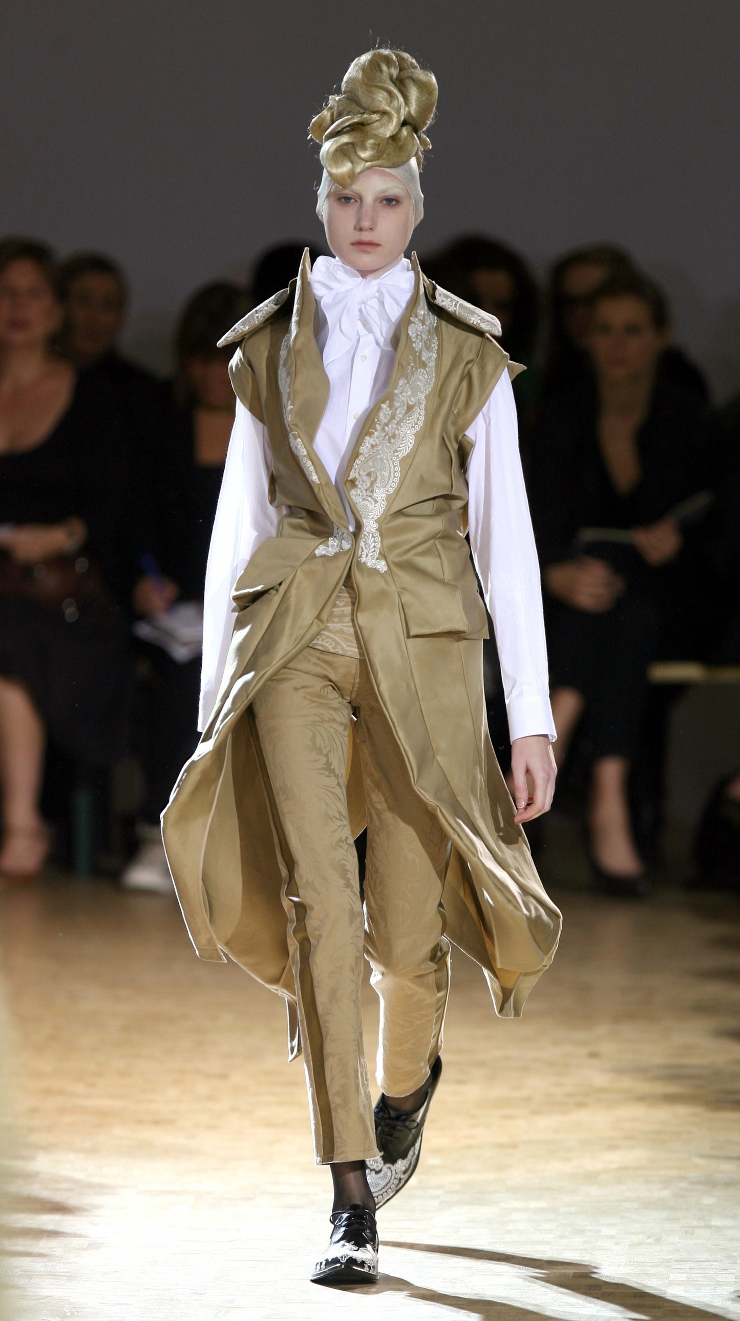 SS07 Junya Watanabe Damask Print Trousers